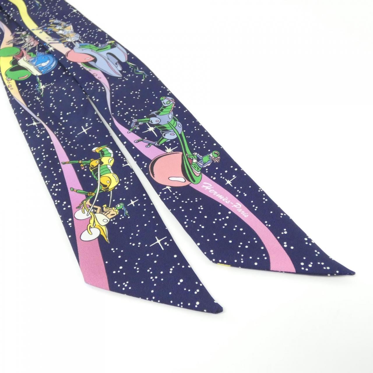 エルメス SPACE DERBY ツイリー 063573S スカーフ