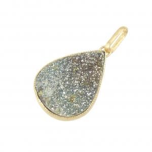 K18YG パイライト ペンダント 20.96CT