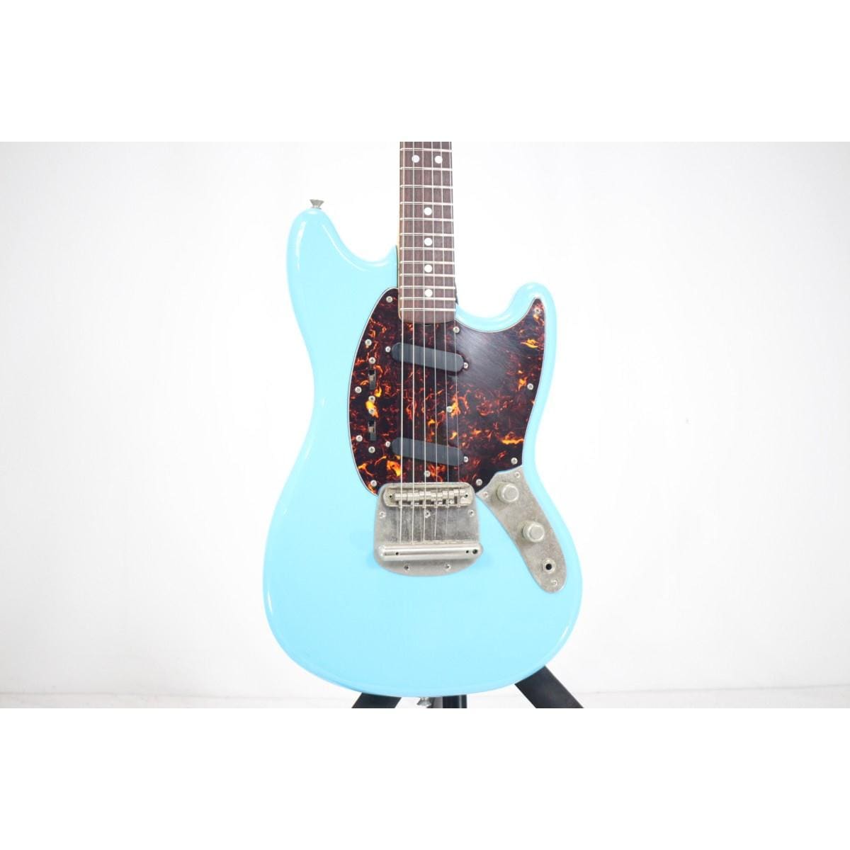 FERNANDES FMT-50ムスタング 1978 Fernandes FMT-50 Fender Mustang MIJ Japan (Black) | Reverb