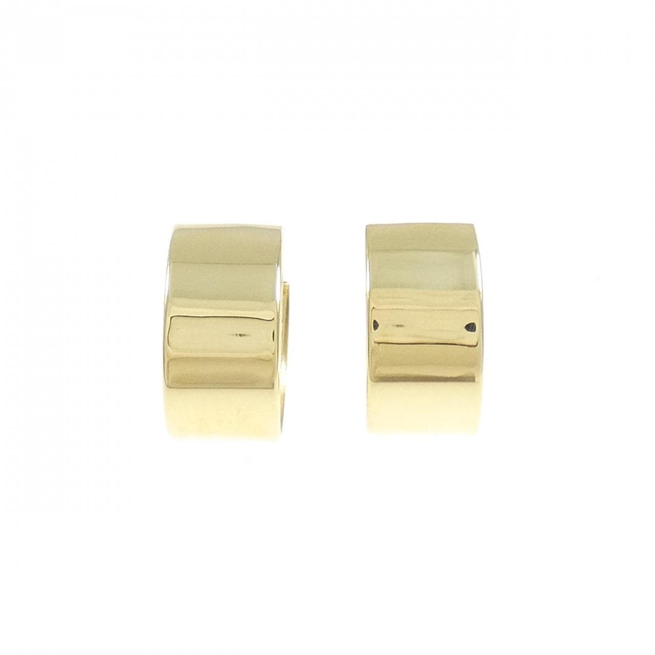 [BRAND NEW] K18YG hoop earrings