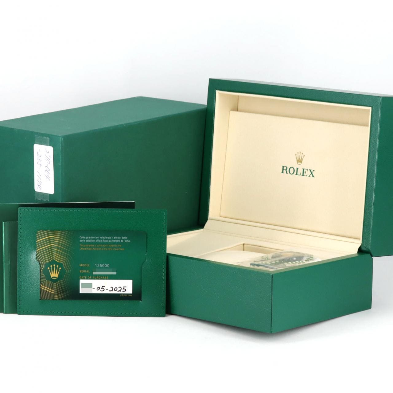 ロレックス オイスターパーペチュアル 126000 SS 自動巻 ランダム番