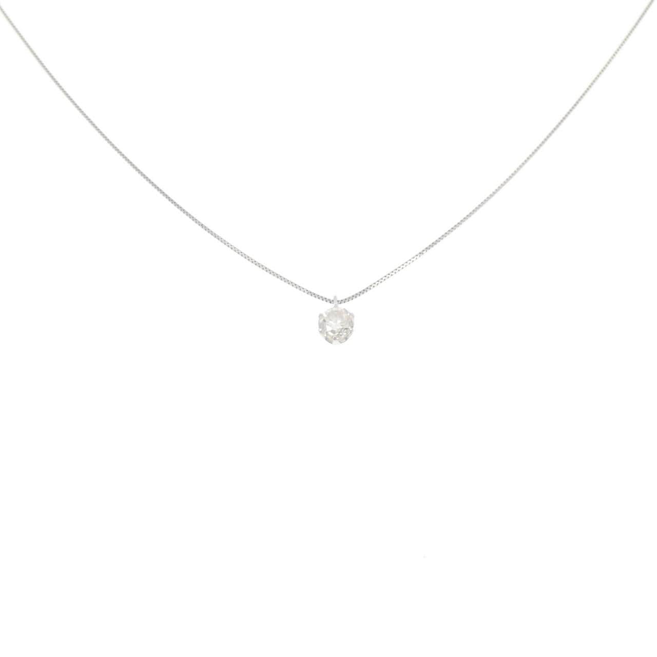 PT900/PT850 ソリティア ダイヤモンド ネックレス 0.502CT