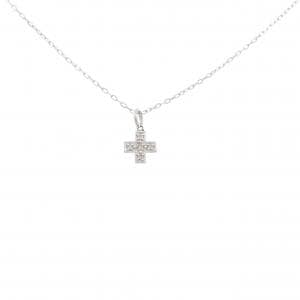 K18WG ダイヤモンド ネックレス 0.03CT