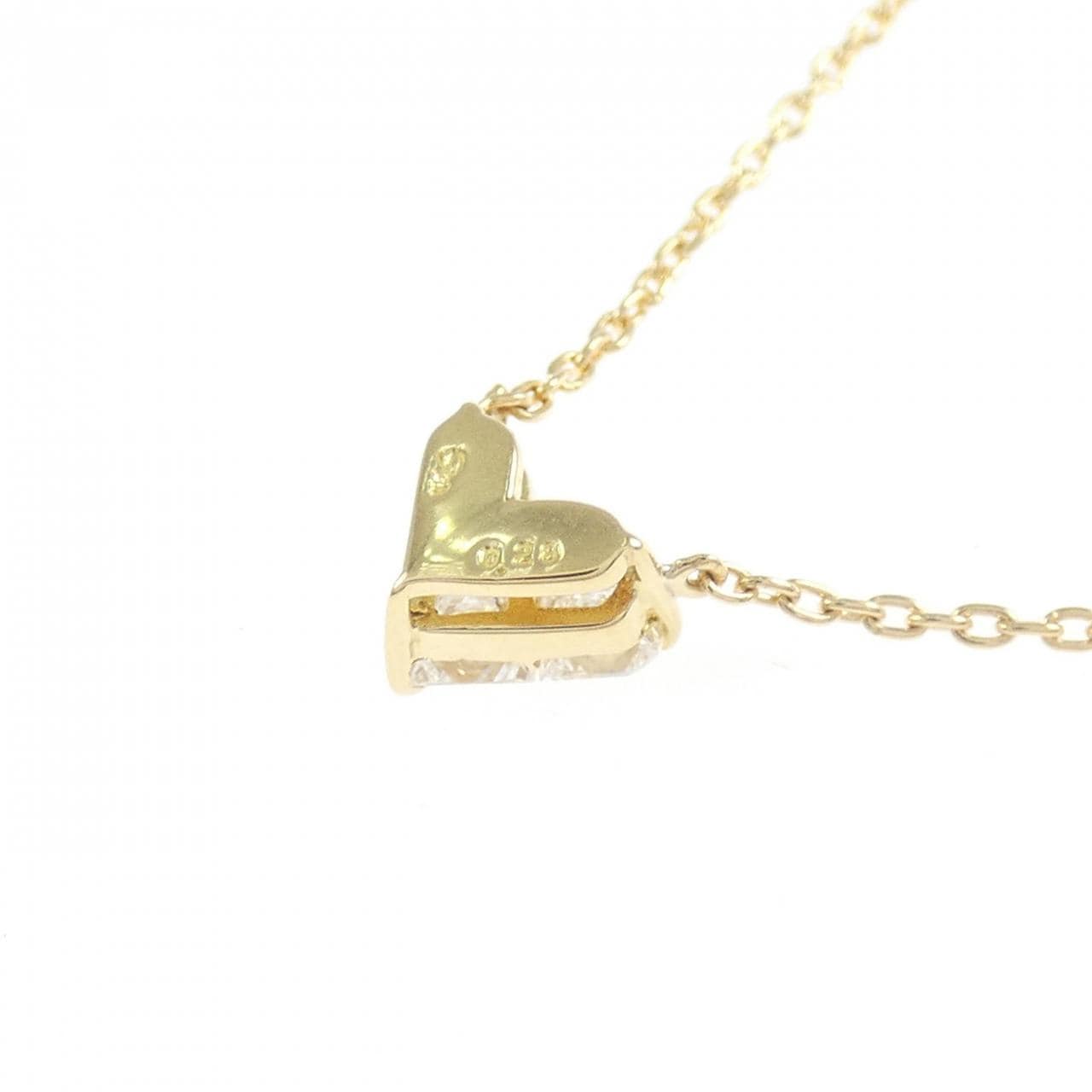 スタージュエリー ミステリアスハート ネックレス 0.28CT