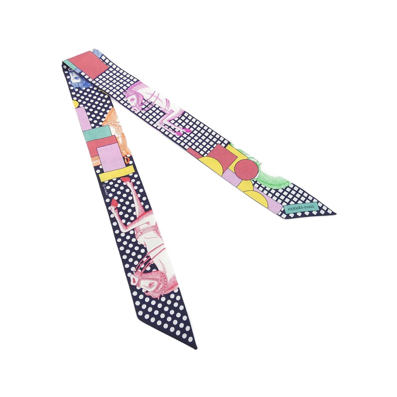 エルメス CAVALIER EN FORMES ツイリー 064008S スカーフ