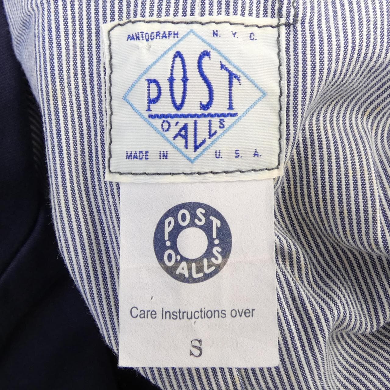 ポストオーバーオールズ POST O'ALLS ジャケット