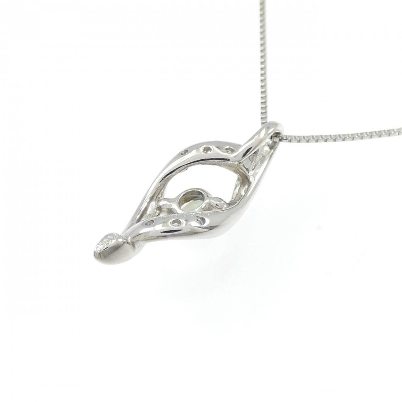 PT900/PT850 アレキサンドライト ネックレス 0.10CT