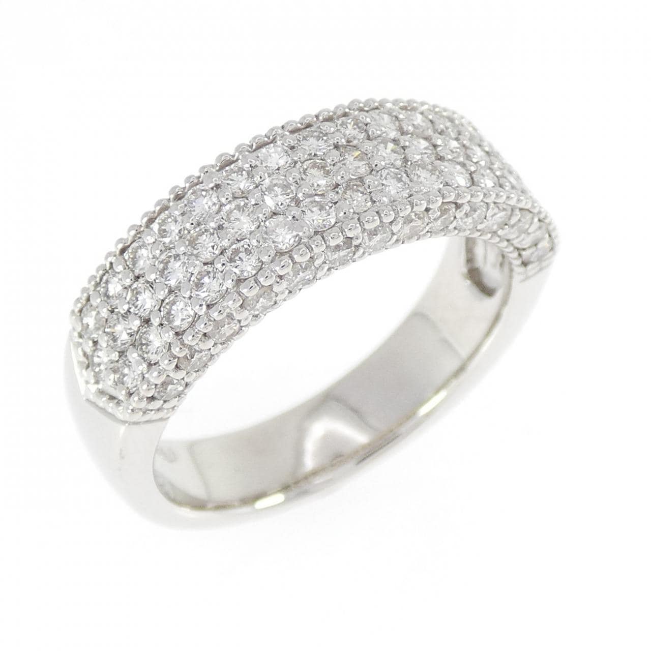 PT900 パヴェ ダイヤモンド リング 1.15CT