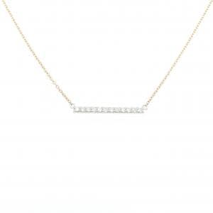 K18PG/K18WG ダイヤモンド ネックレス 0.20CT