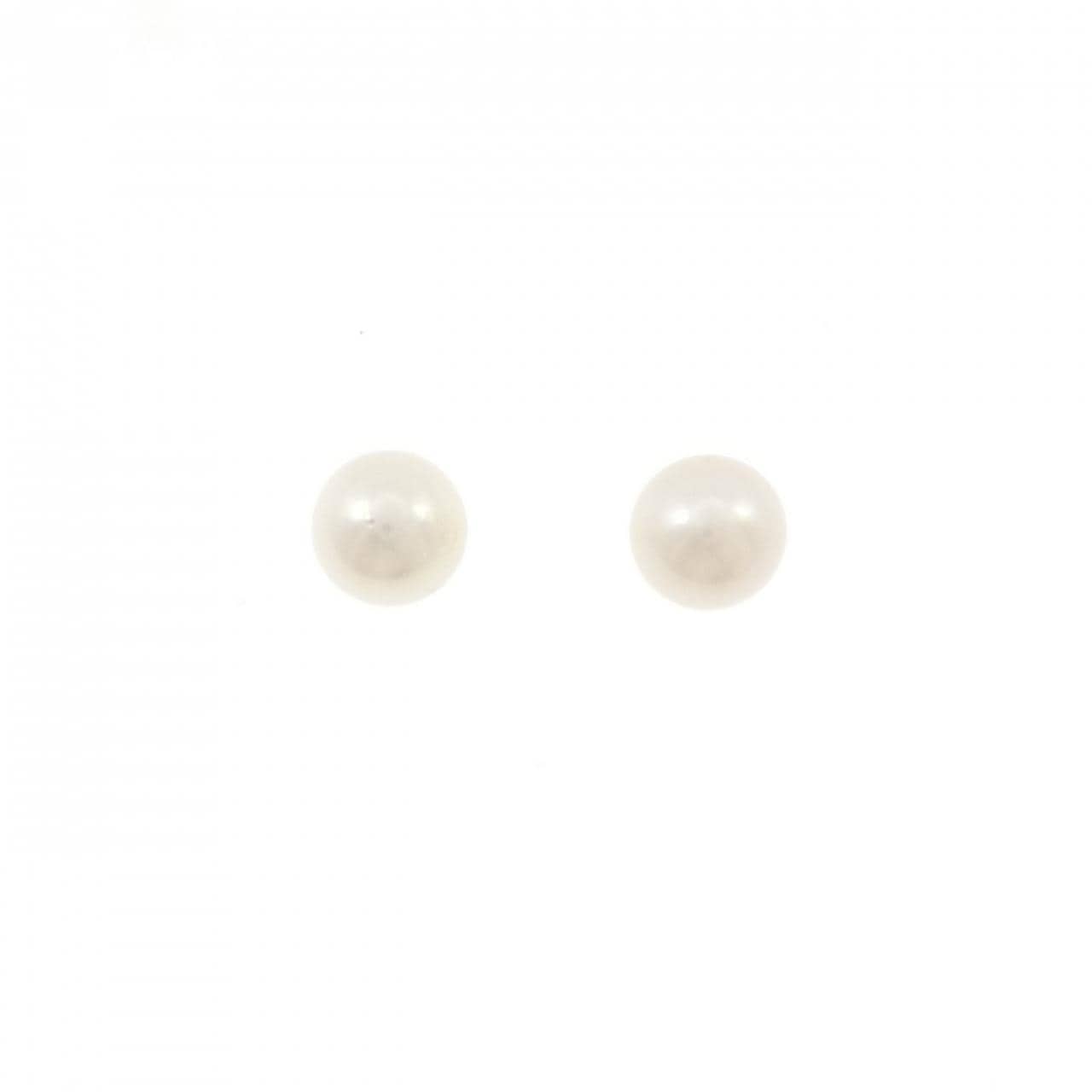 K14WG アコヤパール ピアス 7.3mm
