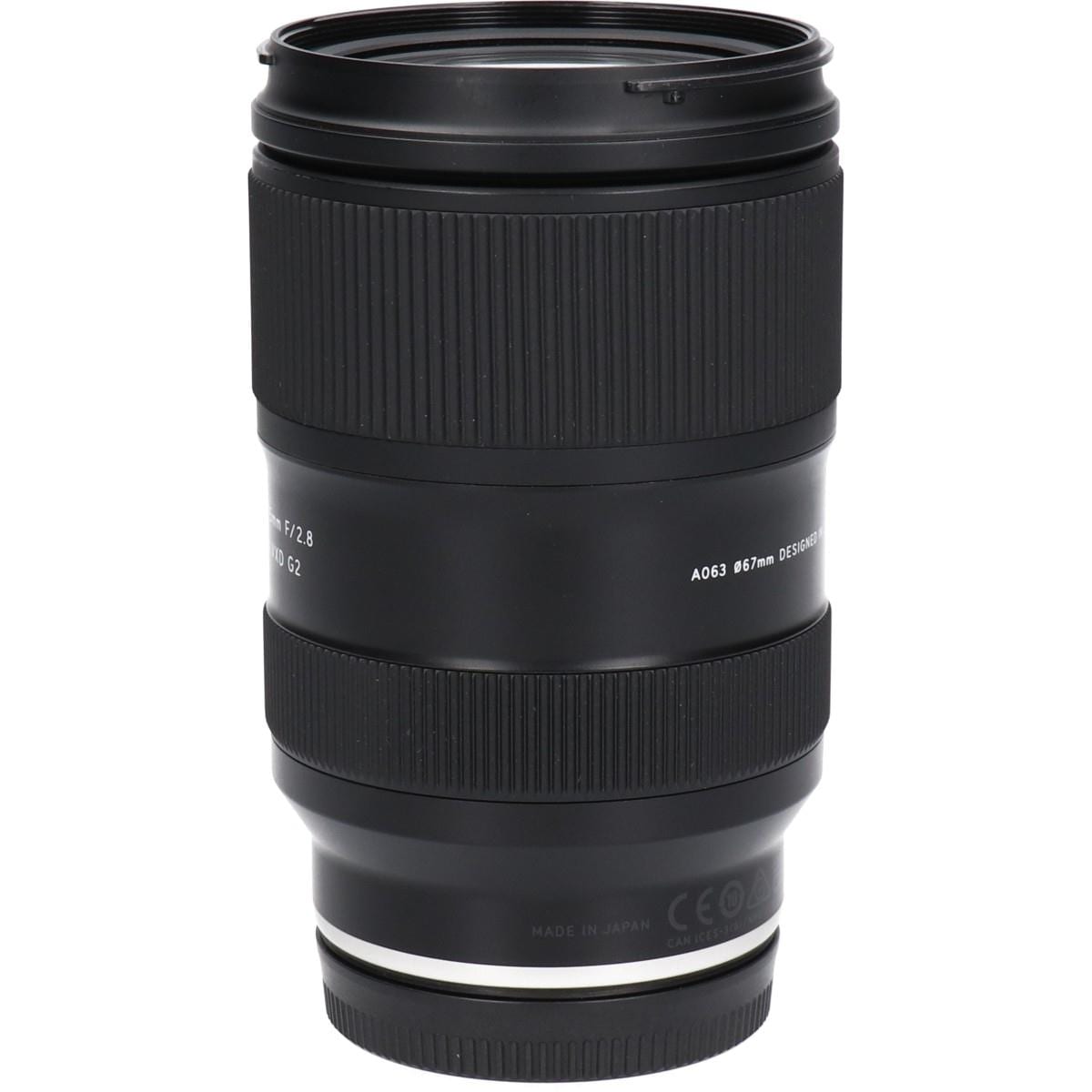 ソニーＥ２８－７５ｍｍ　Ｆ２．８ＤＩ　ＩＩＩＶＸＤ　Ｇ２