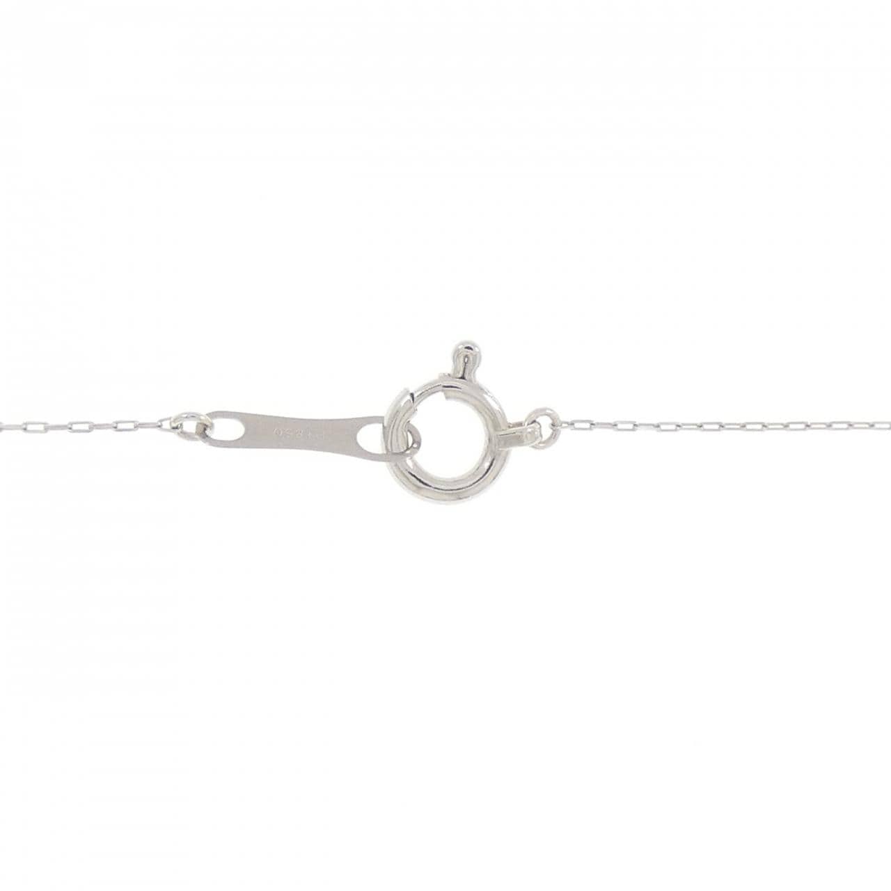 【新品】PT900/PT850 ダイヤモンド ネックレス 0.19CT