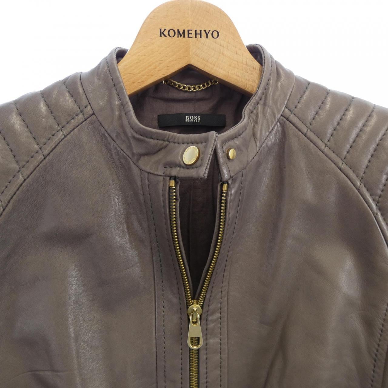 ヒューゴボス HUGO BOSS レザージャケット