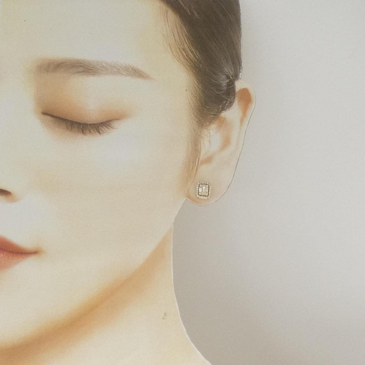 K18YG ダイヤモンド ピアス 0.50CT