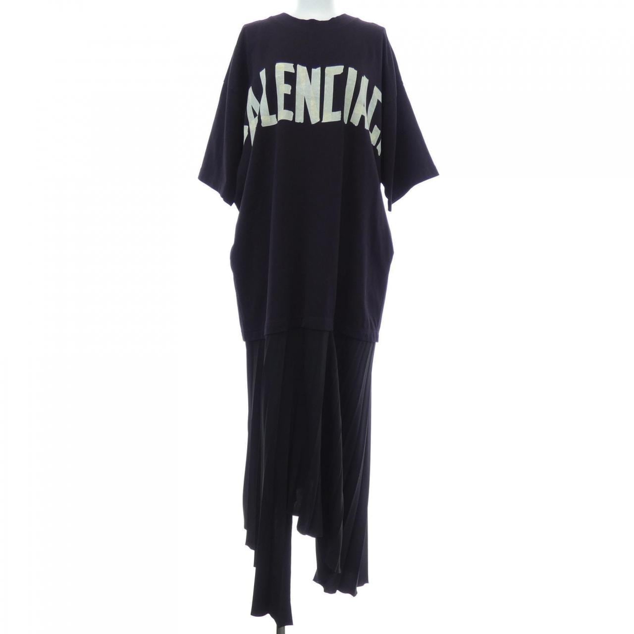 バレンシアガ BALENCIAGA 790651 TP038 カットワンピース