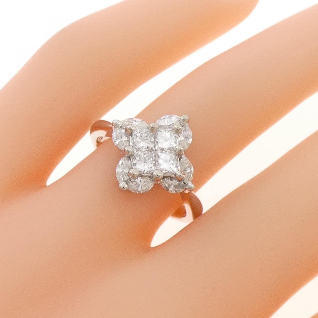 PT900 ダイヤモンド リング 1.22CT