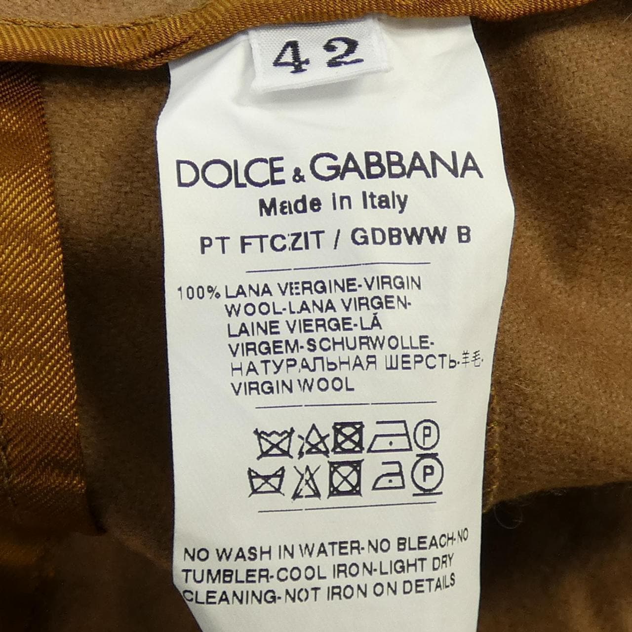 ドルチェアンドガッバーナ DOLCE&GABBANA パンツ
