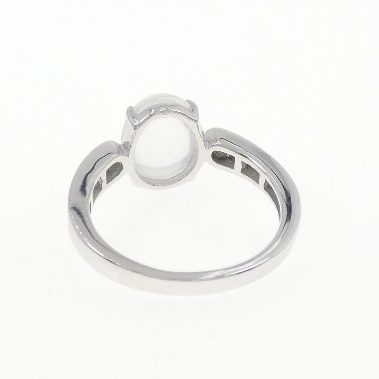 K18WG ムーンストーン リング 2.00CT