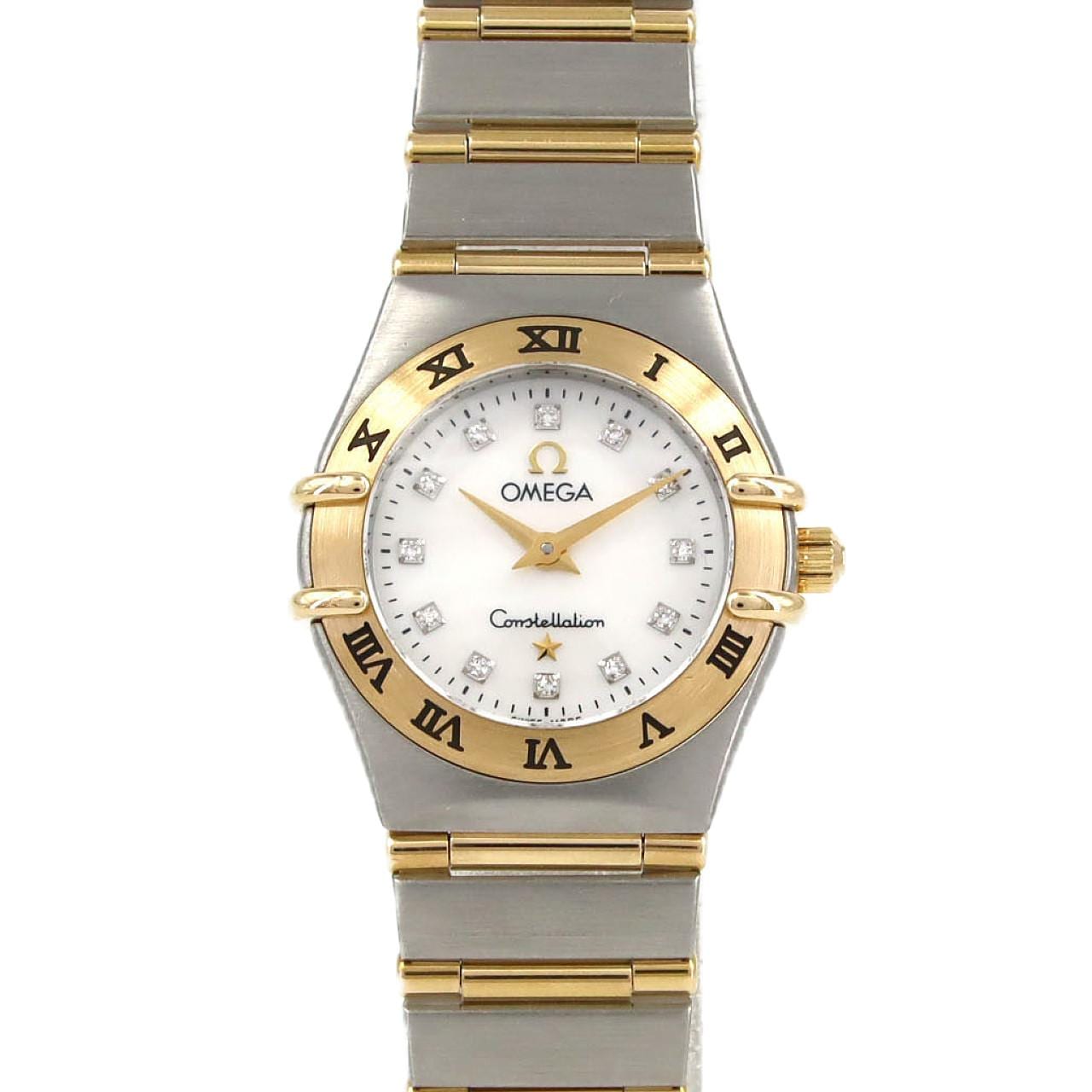 オメガ コンステレーションミニ コンビ･12P 1262.75 SSxYG クォーツ