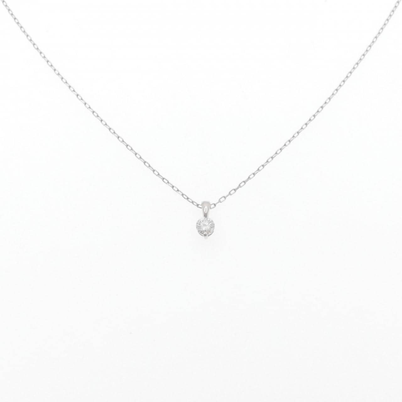 PT900/PT850 ダイヤモンド ネックレス 0.20CT
