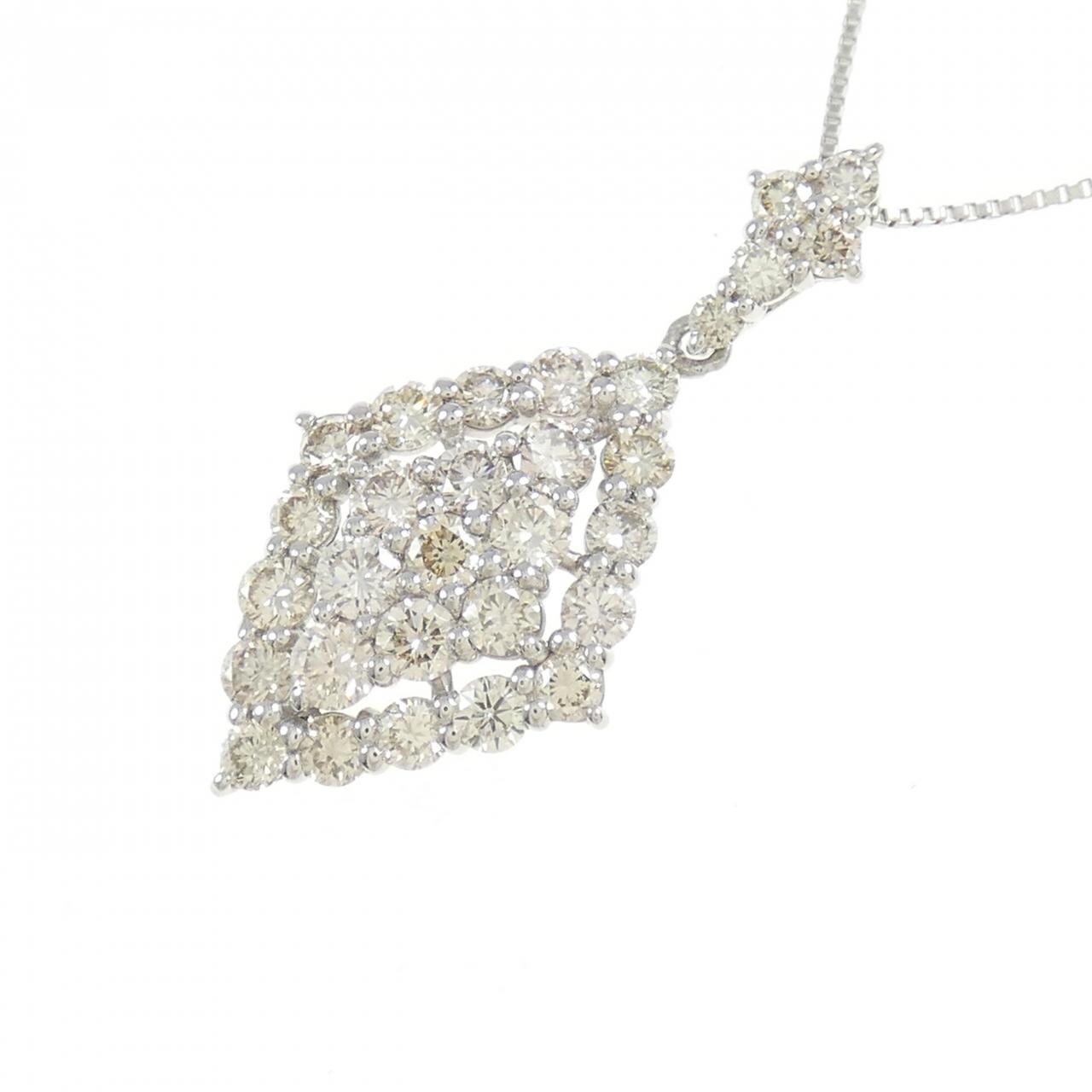 PT ダイヤモンド ネックレス 1.00CT