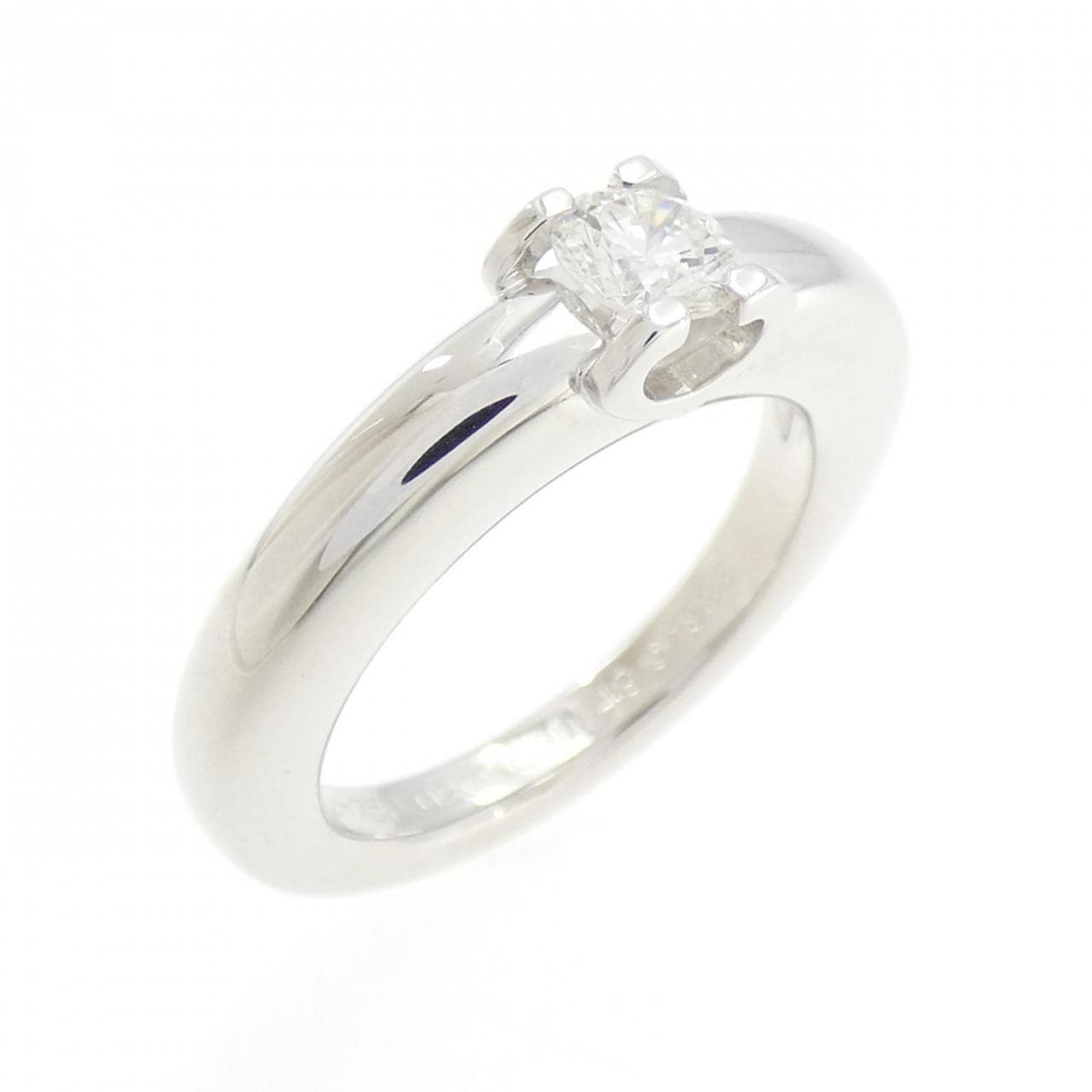 Cartier C 型镶嵌戒指