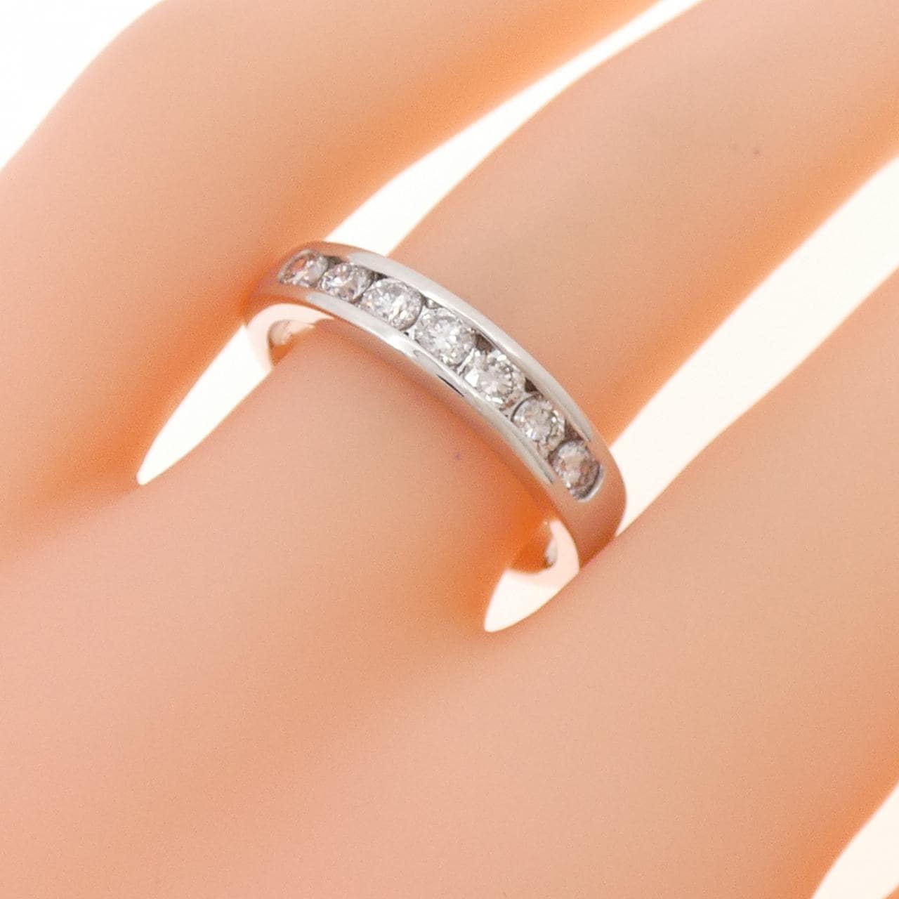 K18WG ダイヤモンド リング 0.50CT