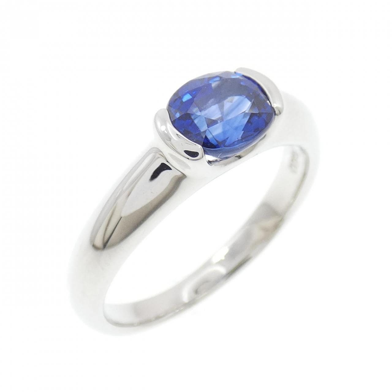 PT900 サファイヤ リング 1.290CT