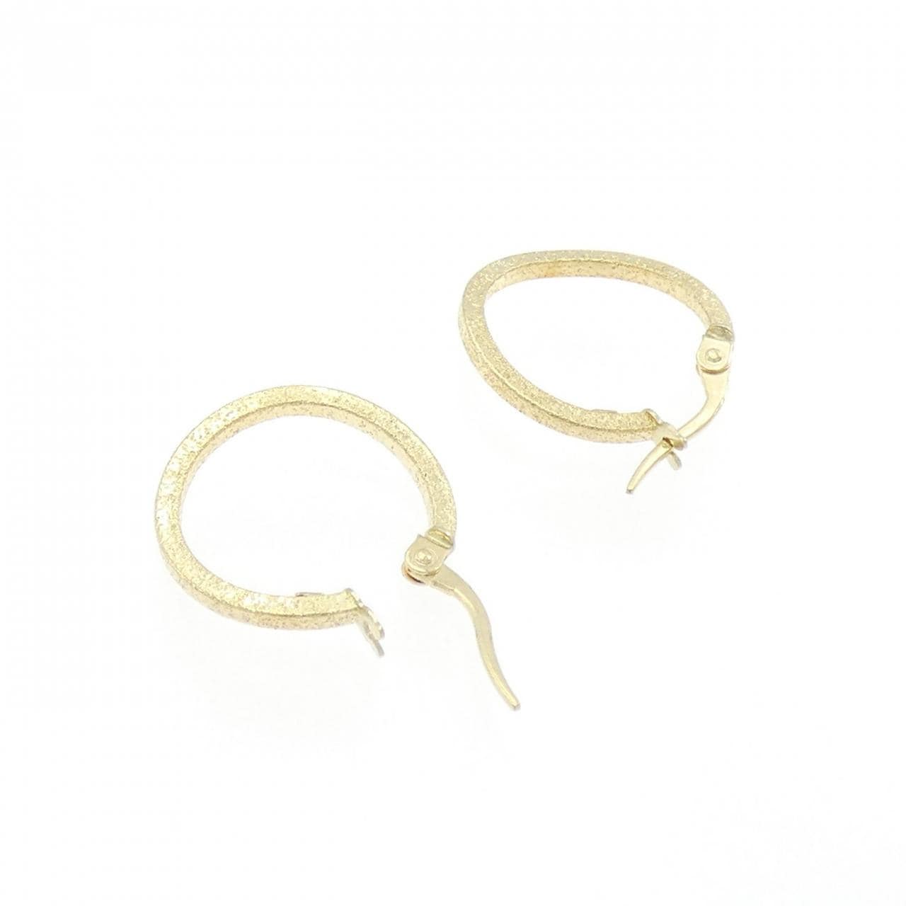 STAR JEWELRY K18YG earrings