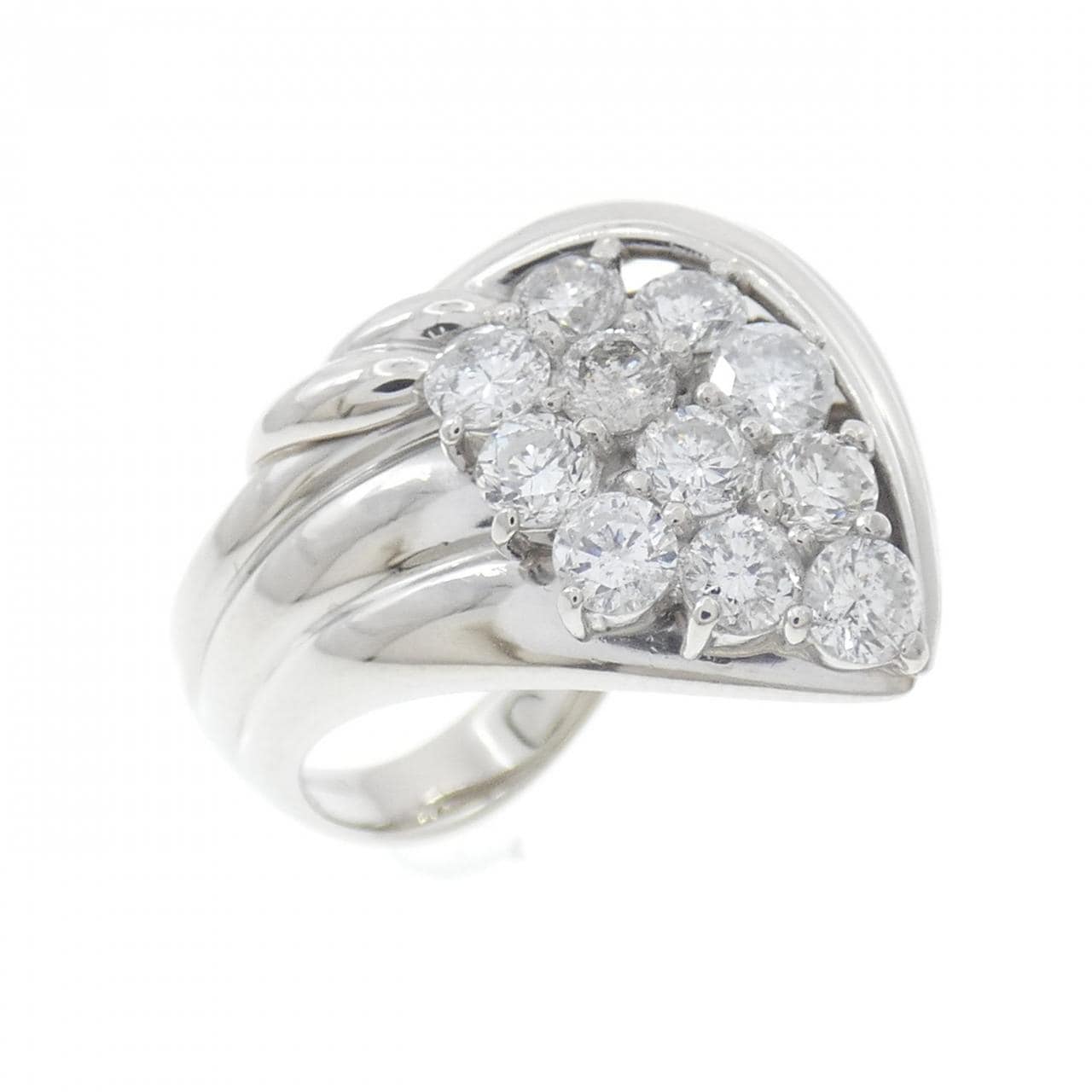 PT900 ダイヤモンド リング 1.07CT