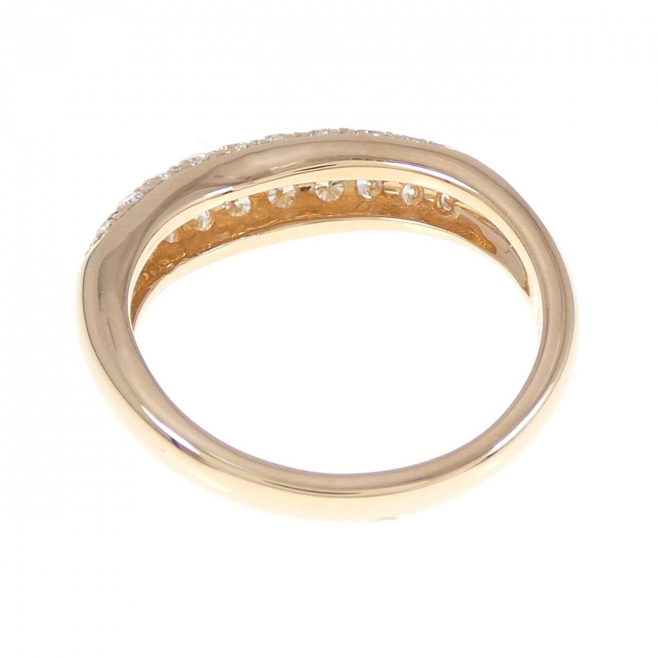 K18PG ダイヤモンド リング 0.70CT