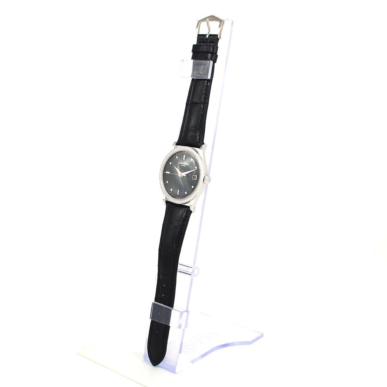 パテック･フィリップ カラトラバ WG/D･8P&3バゲットD 5297G-001 WG 自動巻