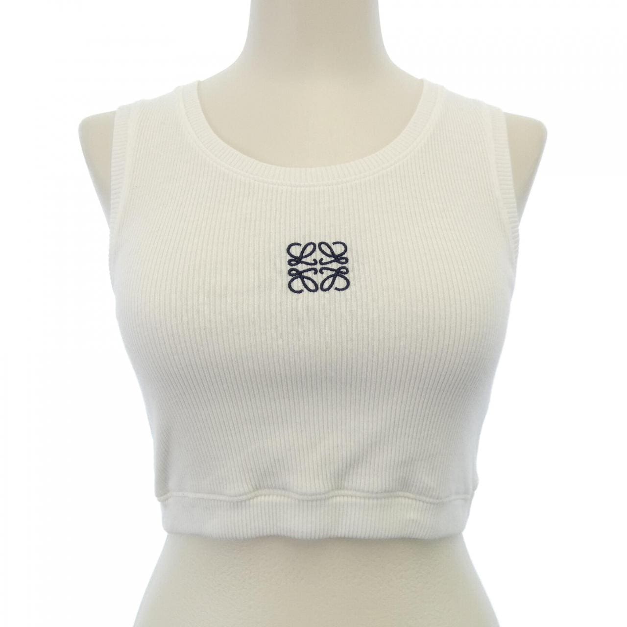 ロエベ LOEWE クロップド　アナグラム S540Y07XAG タンクトップ