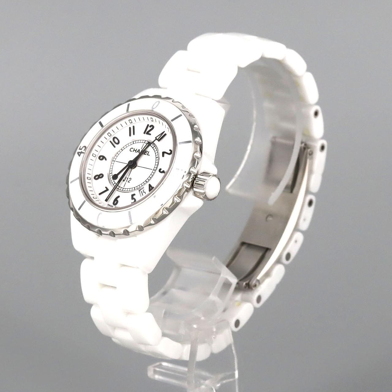 シャネル J12 33mmセラミック H0968 セラミック クォーツ