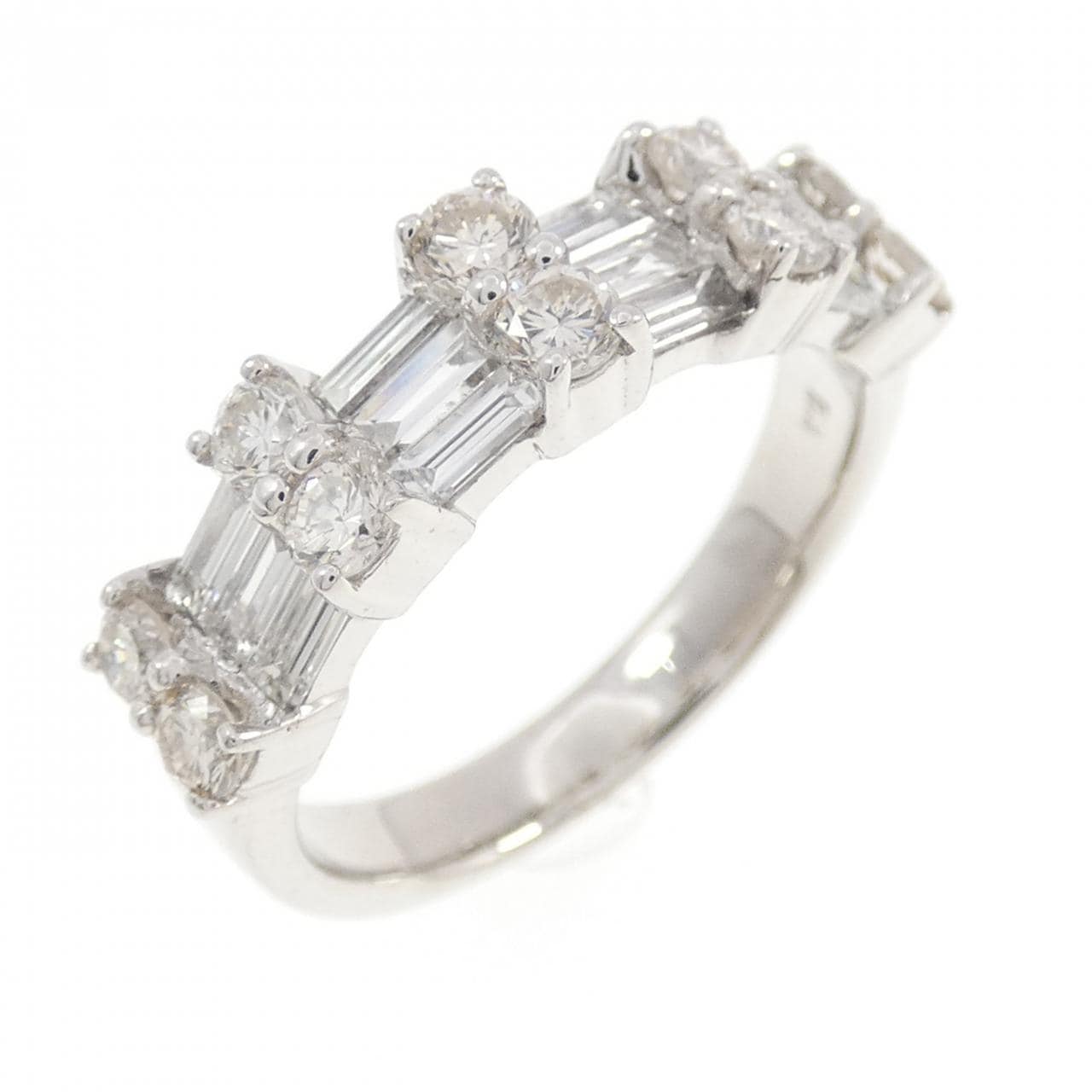 K18WG ダイヤモンド リング 1.26CT