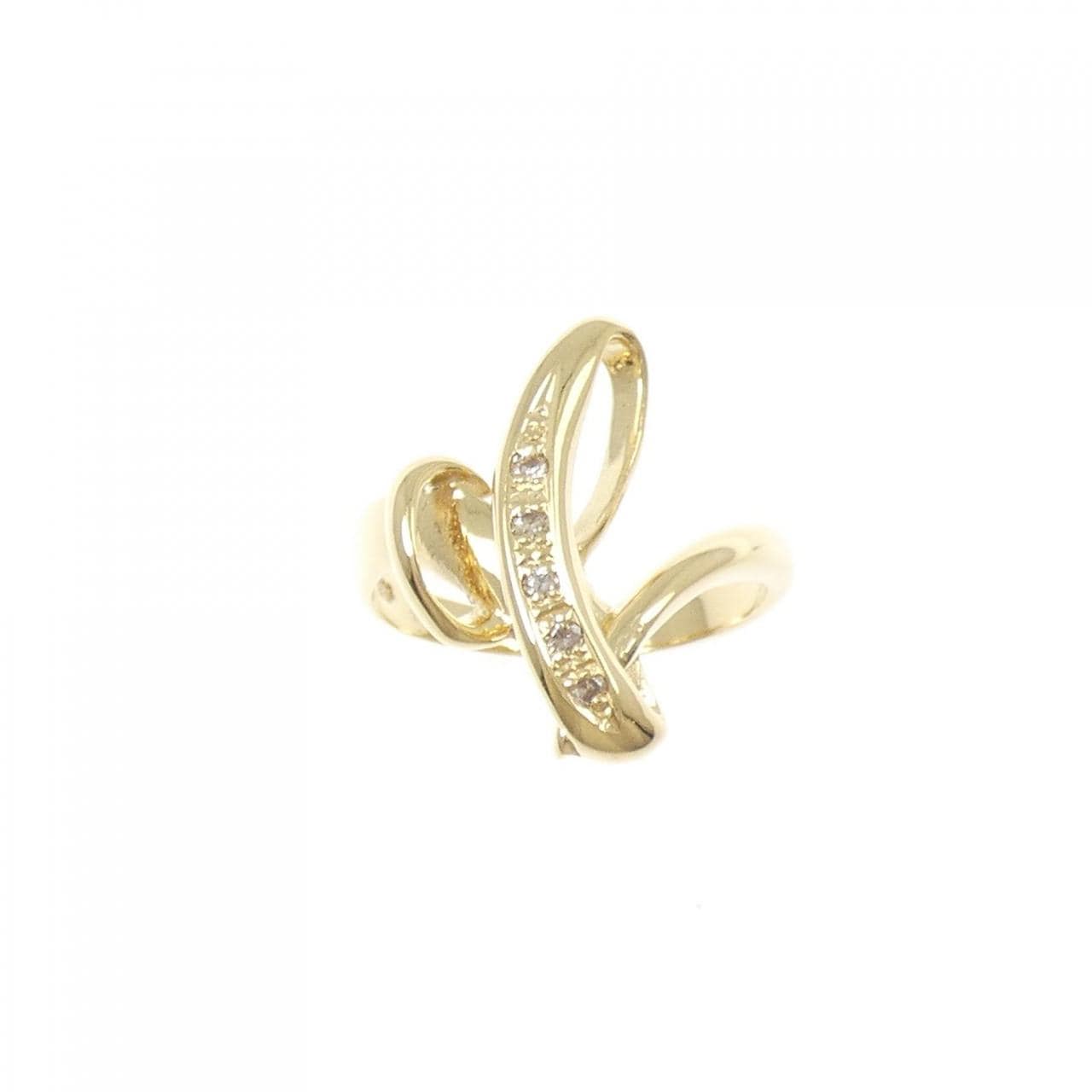 K18YG ダイヤモンド リング 0.05CT
