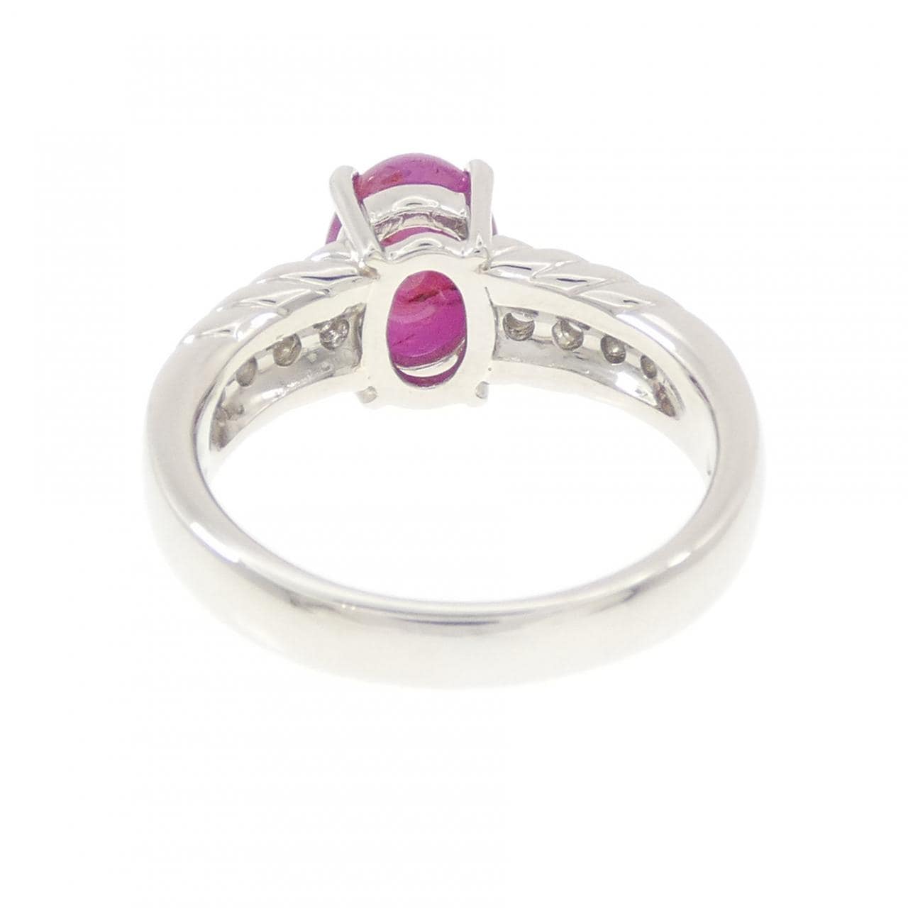 PT900 ルビー リング 2.82CT