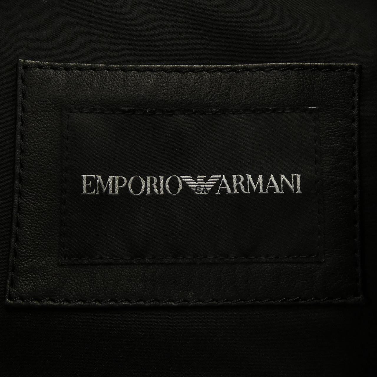 EMPORIO ARMANI EMPORIO ARMANI Leather Jacket