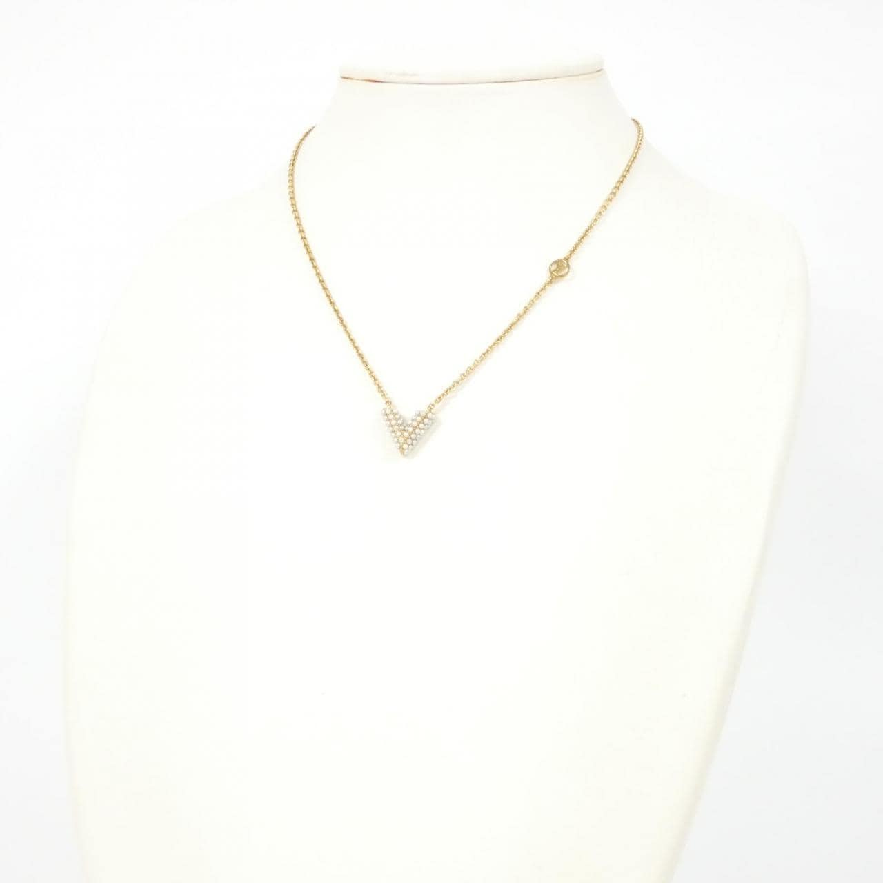 ルイヴィトン コリエ エセンシャルV ペルル M68358 ネックレス