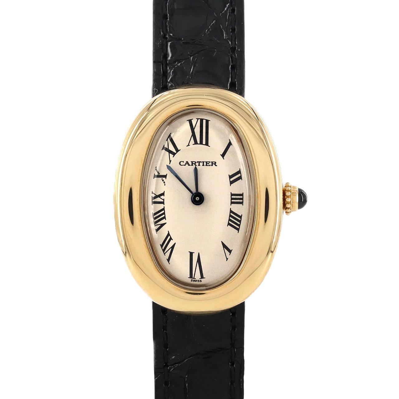 Cartier Baignoire YG W1506056 YG Quartz