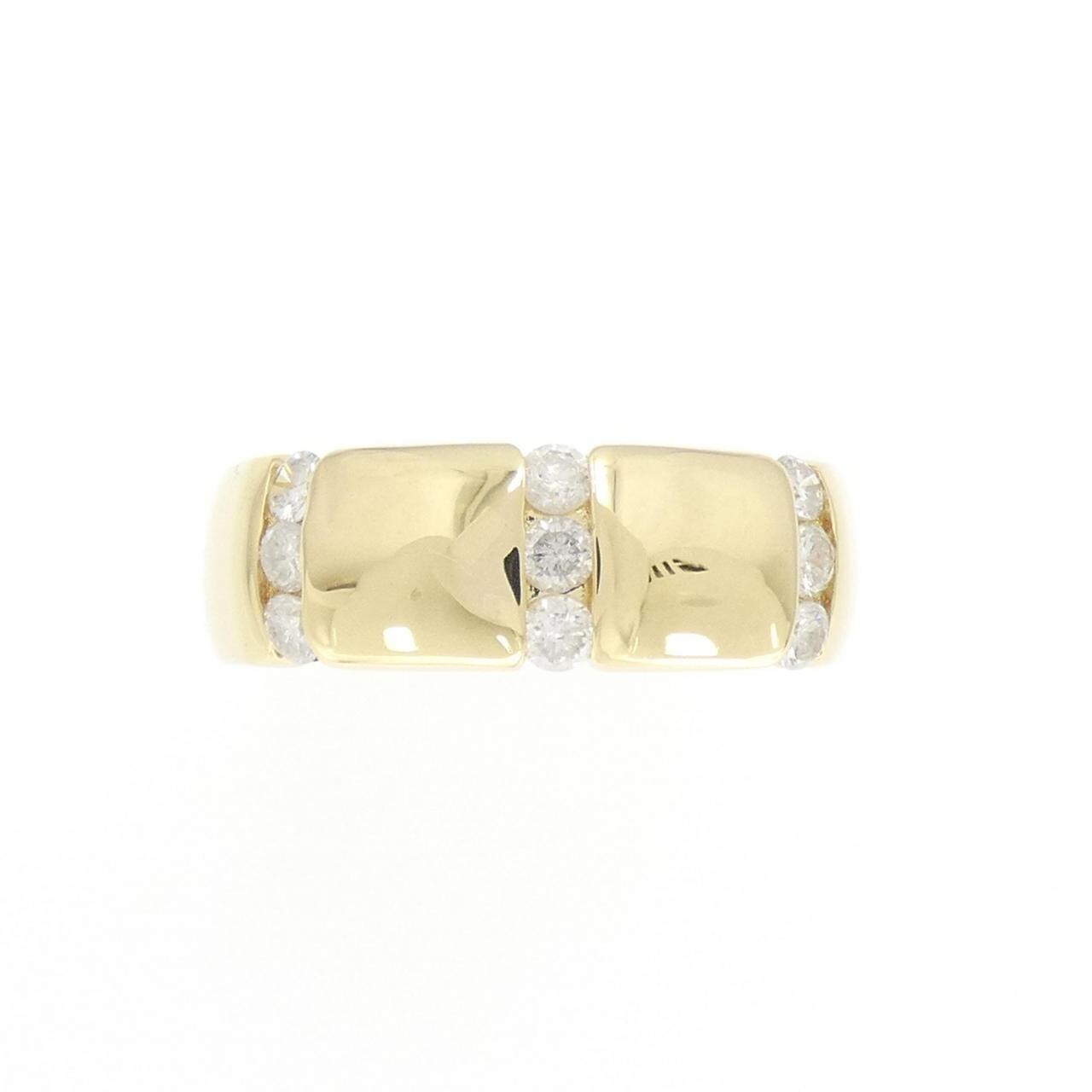 K18YG ダイヤモンド リング 0.34CT