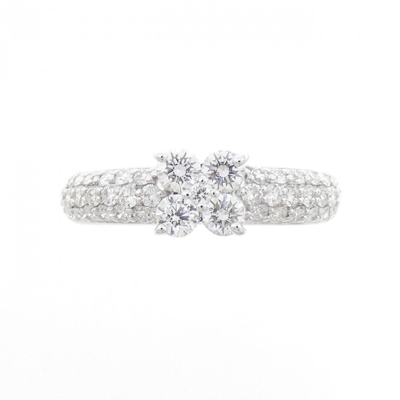 ポンテヴェキオ フラワー ダイヤモンド リング 0.70CT