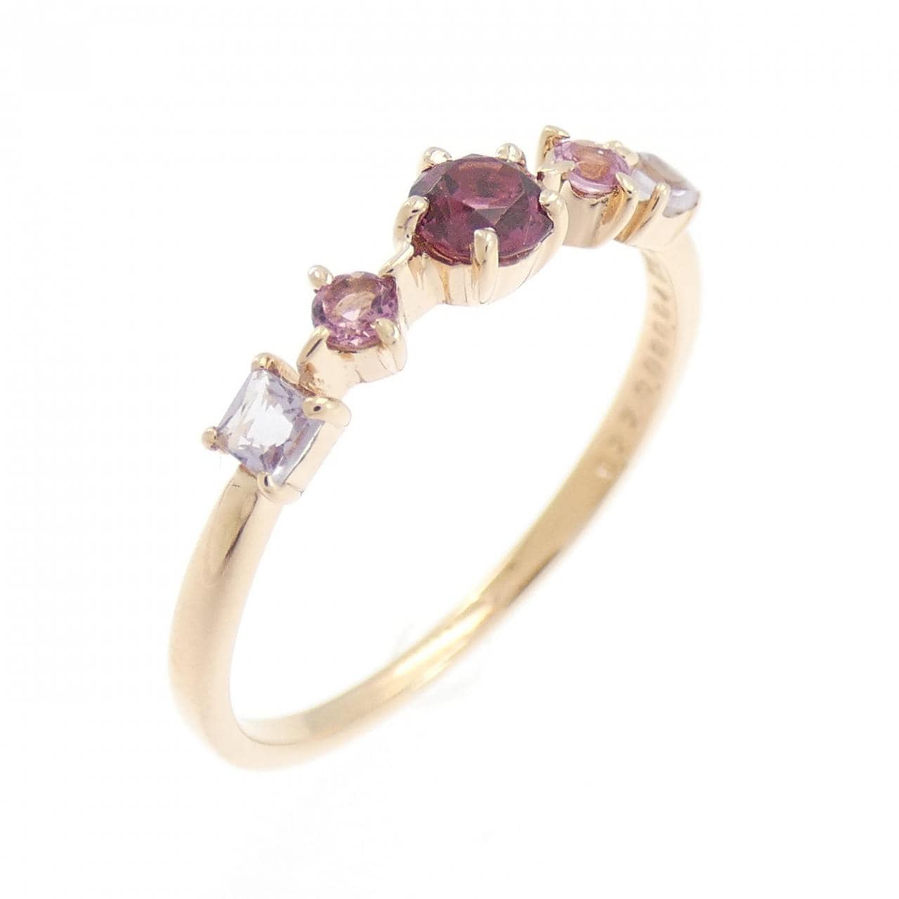 K10PG カラーストーン リング