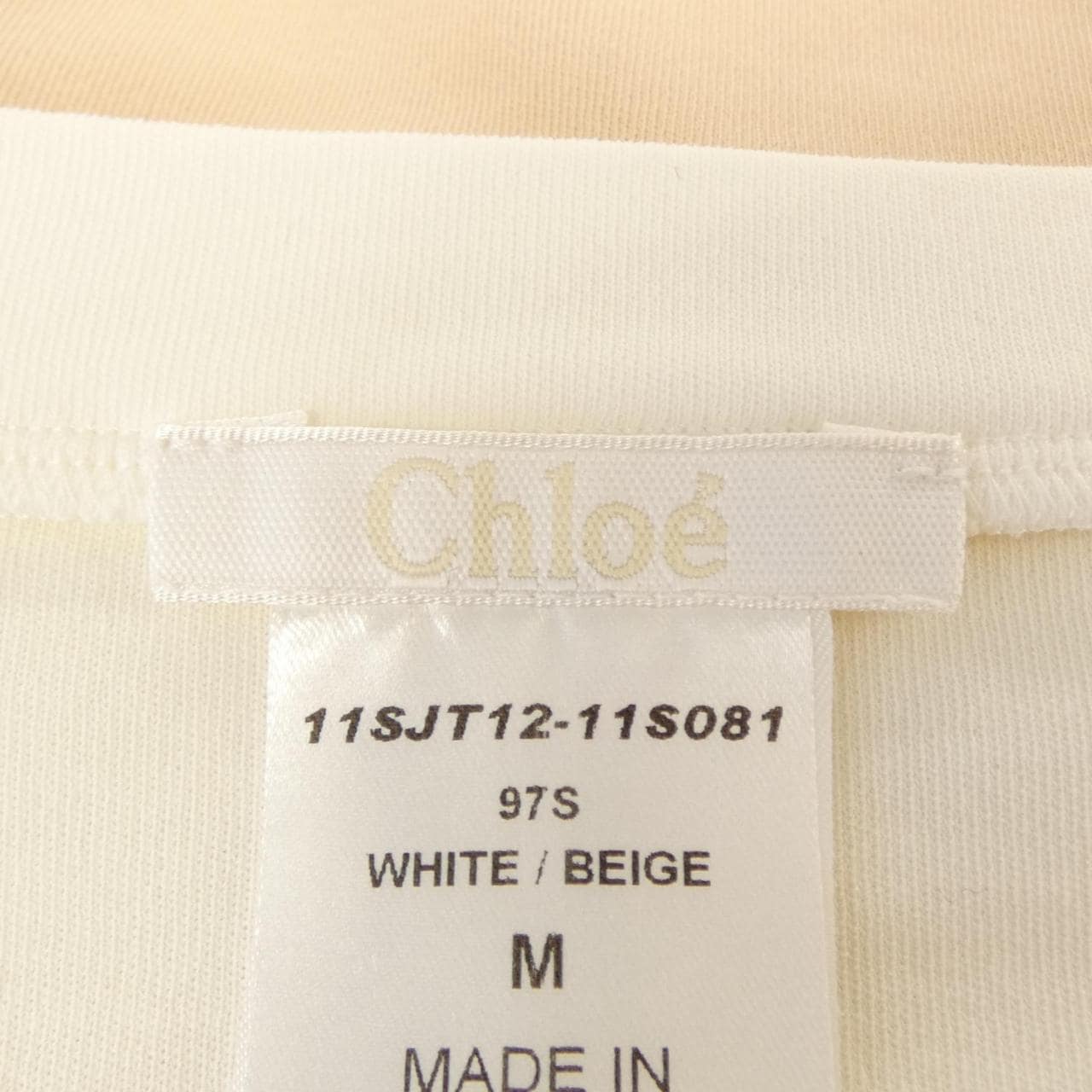 クロエ Chloe 11SJT12 Tシャツ