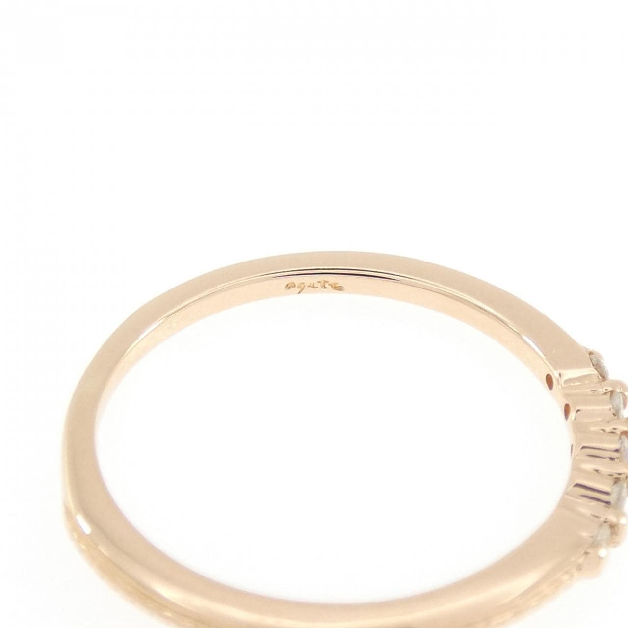 アガット ダイヤモンド リング 0.05CT