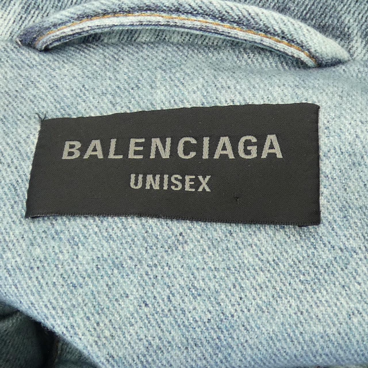 BALENCIAGA 714044 TNVA4 男女通用牛仔夹克