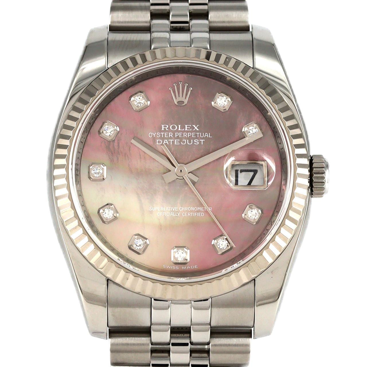 ロレックス デイトジャスト 116234NG SSxWG 自動巻 V番