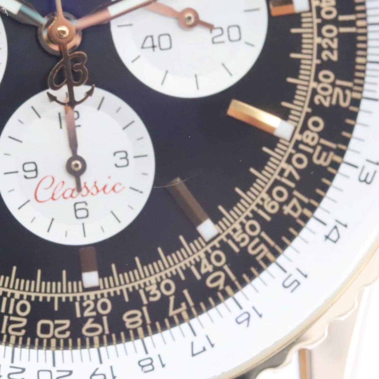 ブライトリング ナビタイマークラシック PG LIMITED H30330/H300B52WBA PG･RG 自動巻