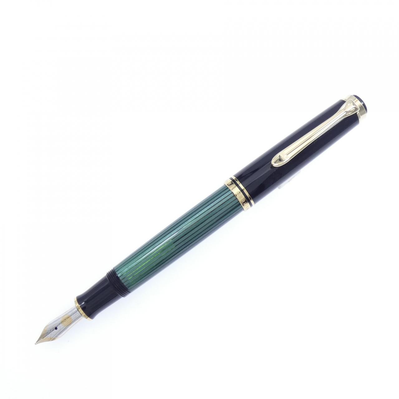 ペリカン スーベレーンM600緑縞 万年筆