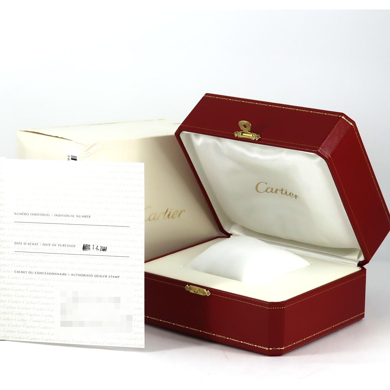 カルティエ サントスドゥモワゼルSM W25064Z5 SS クォーツ